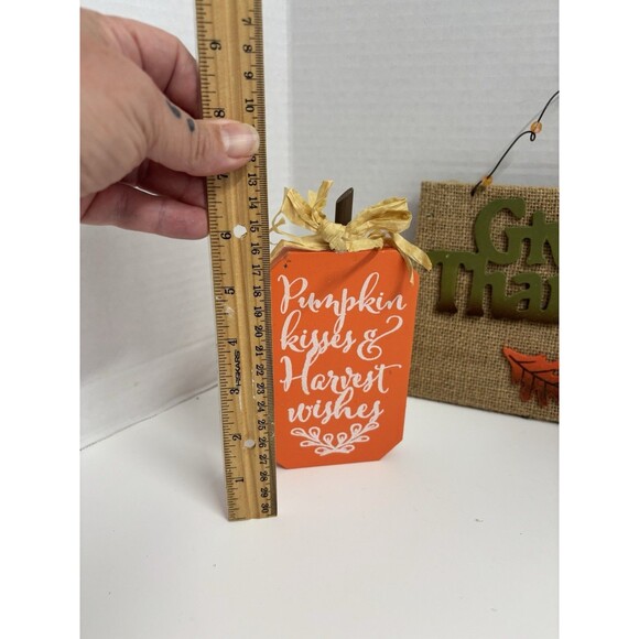 3 Piece Thanksgiving Harvests Lot - Picture 2 of 7